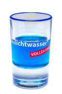 Blaulichtwasser®  Shot-Glas 
