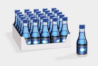 Blaulichtwasser® 20/16 - 25er-Tray 